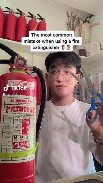Get your fire extinguisher now!