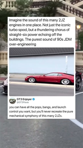 Imagine the sound of this many 2JZ engines in one place