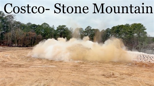 Big builds start with solid groundwork. Here’s a look at site prep, grading, excavation, and controlled blasting for the new Costco coming to Stone Mountain, GA. Projects of this scale require experience, planning, and precision, especially below ground. Proud to be part of the work that makes developments like this possible. | United Grading & Excavating