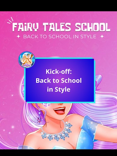 🏫 Become a student of Fairy Tales School and embrace the enchantment of the new school year. Stay tuned and join us from August 15 to August 25 #Backtoschool#SchoolStyle#FairyTalesStyle#animated#animation#fairytalestory#englishfairytales#woafairytales