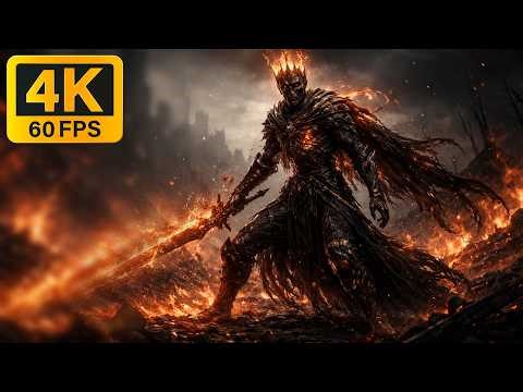 Dark Souls 3 - Soul of Cinder EPIC Boss Battle PC Max Settings (4k 60fps)
