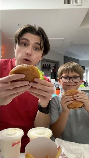 Danny & Theo Try The Krabby Patty Meal! 🍔 (Part 1)