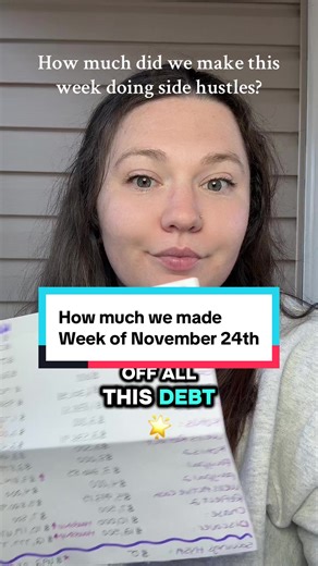 Still have a couple more days of this week left! Wasn’t too bad for not going out doing deliveries as much. Excited to keep this momentum. #mamajasdebtpayoff #debtfreejourney #debtpayoff #budget #sidehustles