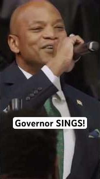 Governor Wes Moore sings at Richard Smallwood’s Homegoing