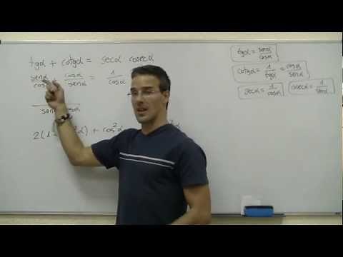 Trigonometric Identity 01 BACCALAUREATE Mathematics
