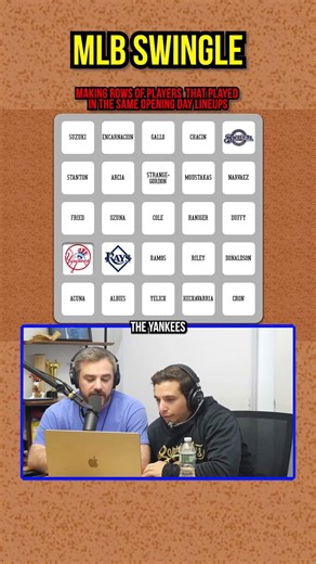 Solving an MLB trivia puzzle!