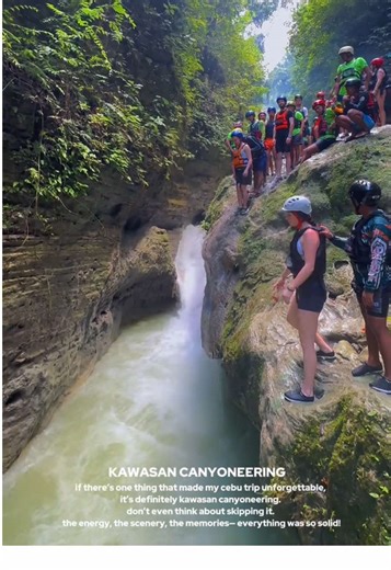 Canyoneering Adventure at Kawasan Falls