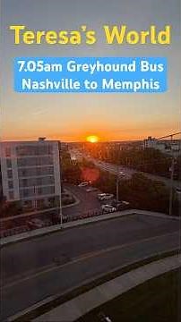 Day 6, Greyhound, Nashville to Memphis #solo #nashville #memphis #greyhound #travel #usa #hittheroad