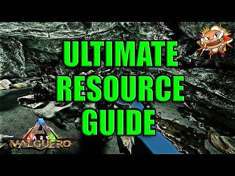 Valguero Where To Find Black Pearls! The Secret Oil Cave! Ultimate Resource Guide - Ark: Valguero
