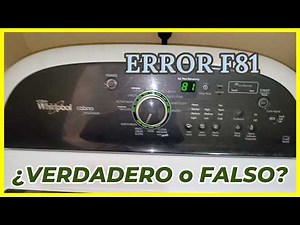 Is your Whirlpool washing machine having a problem? Try this first