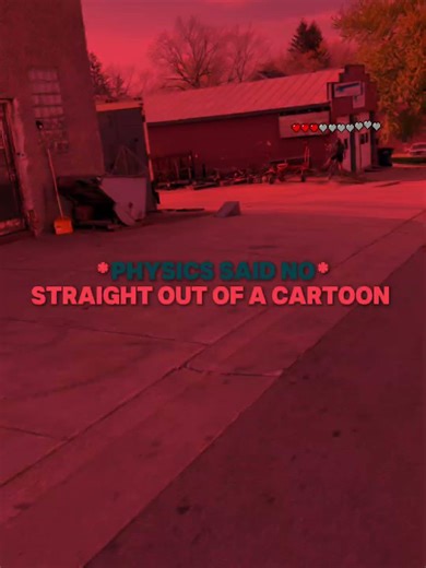 Cartoon physics are real 💀