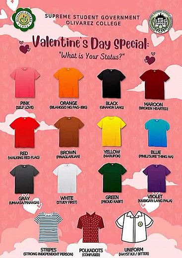 Color Coding Ideas for Valentine's Day 2025