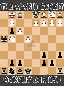 29K views · 359 reactions | The Alapin Gambit Morphy Defense  #chessmaster | Chess Master | Facebook