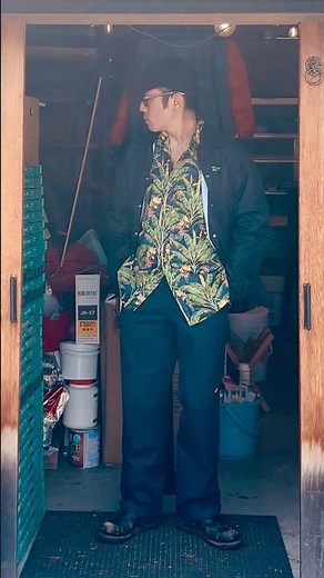 aloha shirt outfit / アロハシャツコーディネート #ootd
