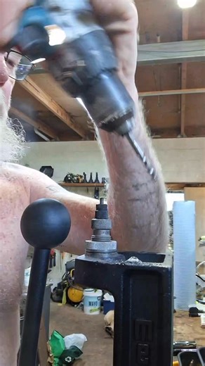 3. Drill and tap the second side and clean up. MEC Reloading press modification. #mecpress #modified #mecreloading #reloading #reloadingbench #MEC #decapping #rain #rainydays #followerseveryonehighlights #highlightseveryonefollowers #reelschallenge #followers #friends #fblifestyle | Mark Bevan