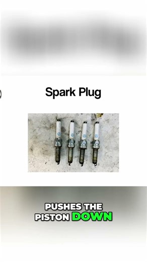 Spark Plug: The Engine's Tiny Lightning Bolt Explained! #shorts