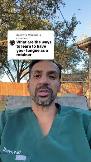 How to Use Your Tongue with a Retainer