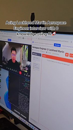 Lockheed martin hiring a lot rn I wonder why...🥴#aerospace #lockheedmartin #engineering #interview #bigbrain #ai #interviewai #finalroundai #hacks #hacksoflife #jobs #jobhacks #jobtips #foryoupage❤️❤️ #viralvideos