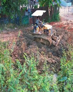 6.3K views · 83 reactions | Speed and Precision: Watch Bulldozers & Dump Trucks Build a Road Foundation | Dozer Tv | Facebook