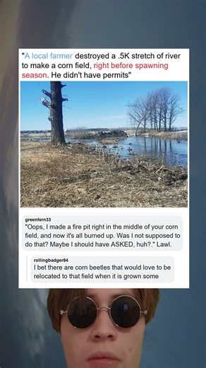 Farmer Destroys River Internet Plans Petty Revenge