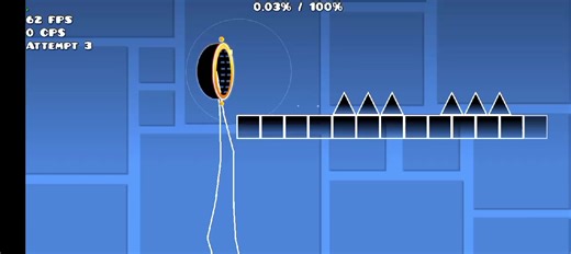 Challenging Random Level in Geometry Dash