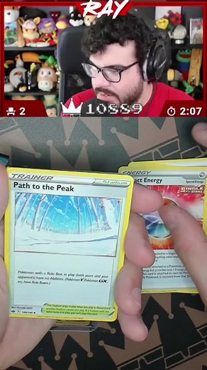 bug trainer ray in training 🐛💛 (Video: Pokemon TCG Unboxing) #raynarvaezjr #rayd #ray #twitch #twitchclips #pokemon #pokemoncards #pokemoncardsopening #pokemontradingcardgame #ptcg #tcgpokemon #tcg #nintendo #unboxing @Ray Narvaez Jr.