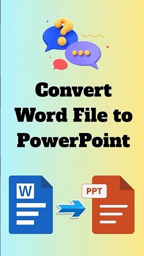 How to Convert Word doc into PowerPoint