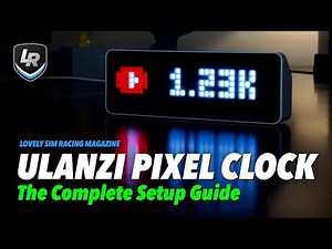 Social media counter - Ulanzi Pixel Clock Complete Setup Guide using Awtrix Light + n8n Workflows