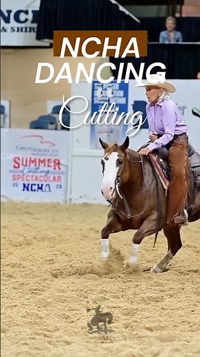💃 When Cutting Looks Like DANCING! 🐎🔥 #ncha #derby #cuttinghorse