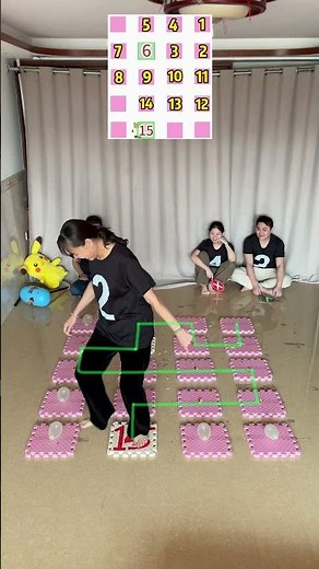 Balloon version of the one stroke challenge