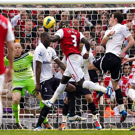 A fine finish in the north London derby 👊 Happy birthday, Bacary Sagna! 🎈 | Arsenal