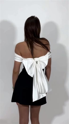 the perfect 🥀 our Off-the-Shoulder Mini Dress 🖤 #fashion #model #beauty #style #outfit #shorts