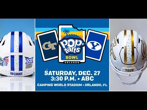 2025 Pop Tarts Bowl Full Game | Georgia Tech vs BYU | 12-27-2025