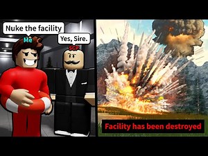 I ask a Roblox SCP to nuke everyone..
