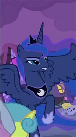 O Encanto da Princesa Luna em Ponyville! 😍 #mylittlepony #luna