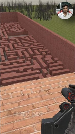 Cute Purple Catnao Monster in Maze Garrys Mod #Shorts