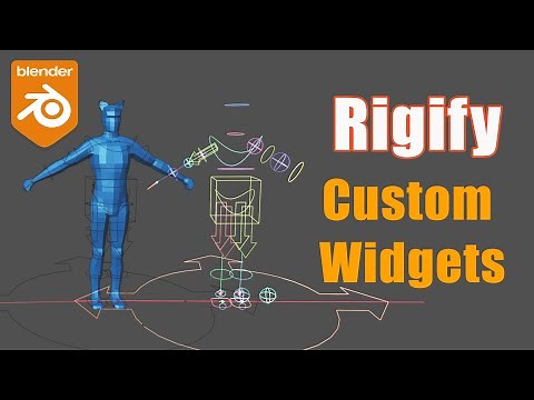 [Blender] Rigify - Custom Shapes/Widgets