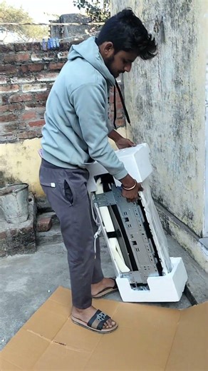 LG AC unboxing,😱😱😱😱😱😱😱#trending #automobile #ekmotahathighumechala #homeappliance #youtubeshorts