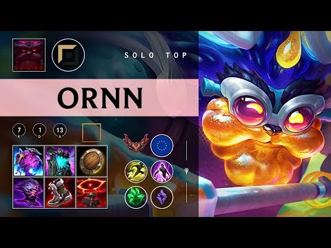 Ornn Top vs Jax - EUW Grandmaster Patch 26.02
