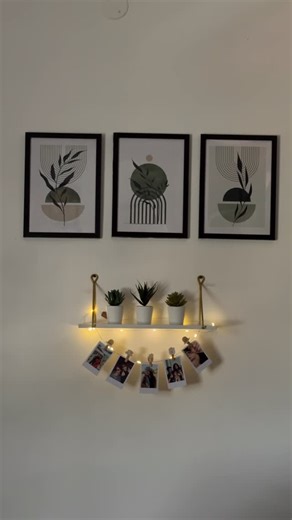 Riyaaaa & Niyaaaa 🤍✨ on Instagram: "Comment ‘link’ if you want any of the decors🤍 #homedecor #wallmakeover"