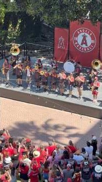 USC MARCHING BAND performs “Tribute to Troy” and “Fight On” at Angel Stadium August 30, 2026