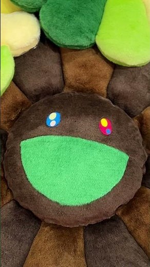 Upgrade your home with some Takashi Murakami Kaikai Kiki Flower Pillows