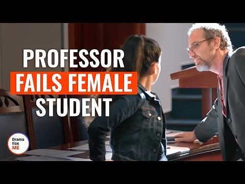 Old Professor Pressured Women Student, But Justice Was Served | DramatizeMe