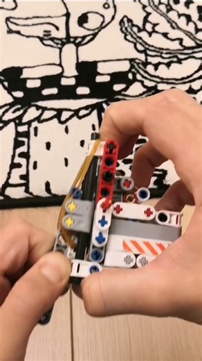 Lego technic colt 25 brick shooter made by Lias-4