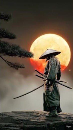 Shadow Samurai in Mist 🌫️⚔️ | Silent Warrior Aesthetic | 4K Visual..