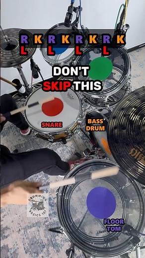 Beginner Drummers Start Here | Drum Fill 🥁 #drums
