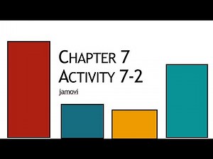 Activity 7-2 in jamovi