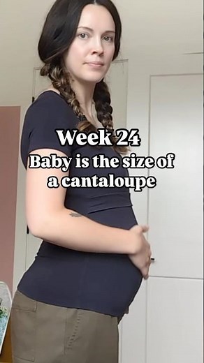 Week 24 baby development #pregnancyweekbyweek