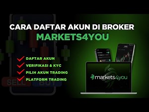 Easy❗❗Complete tutorial for registering a new account at Markets4you broker #forexbroker #america...
