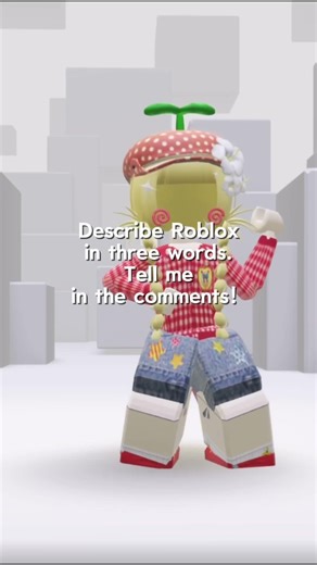 Describe Roblox with three words #roblox #rblx #trendingshorts #viral #shorts